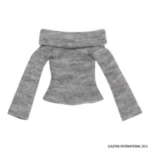 Loose Collar Knit (Grey), Azone, Accessories, 1/6, 4580116035715